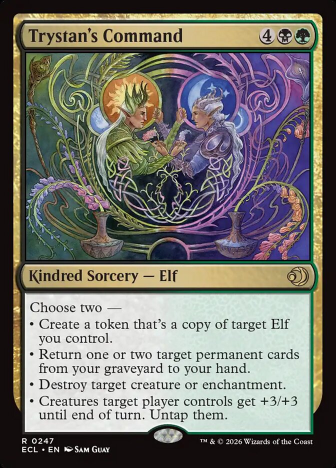 MTG Card Title: Trystan's Command ECL/247