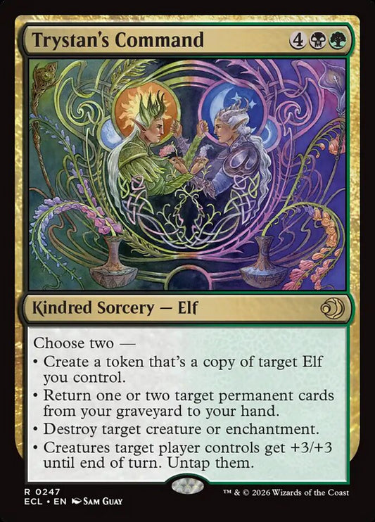 MTG Card Title: Trystan's Command ECL/247