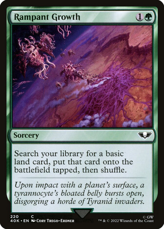 MTG Card Title: Rampant Growth 40K/220