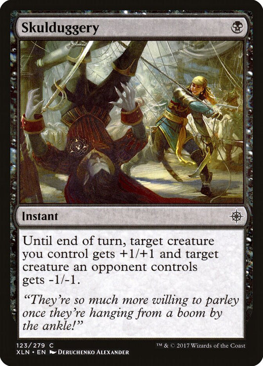 MTG Card Title: Skulduggery XLN/123