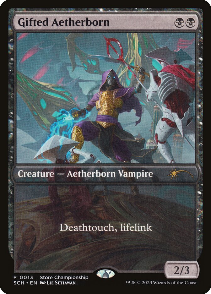 MTG Card Title: Gifted Aetherborn SCH/13