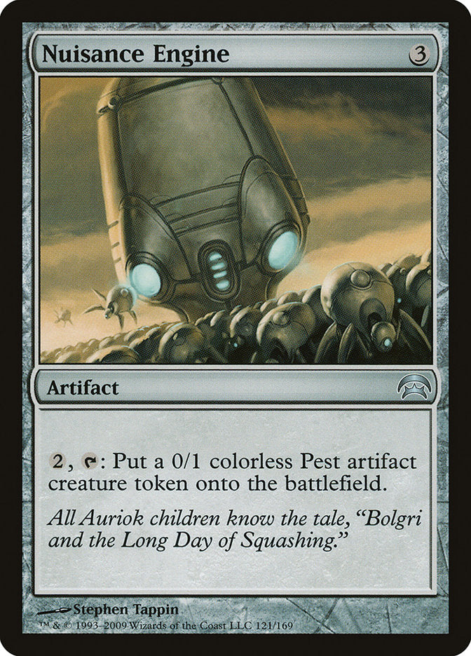 MTG Card Title: Nuisance Engine HOP/121