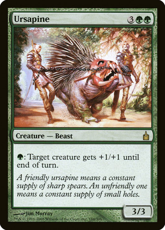 MTG Card Title: Ursapine RAV/188