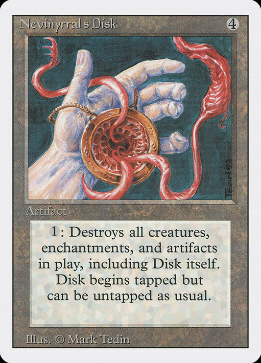 MTG Card Title: Nevinyrral's Disk 3ED/267