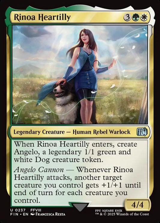 MTG Card Title: Rinoa Heartilly FIN/237