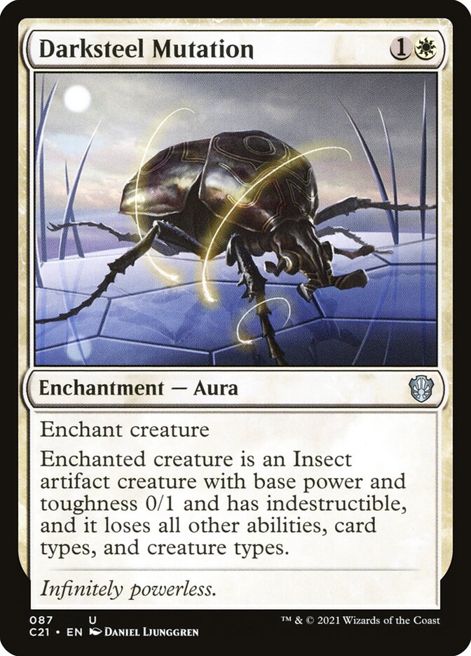 MTG Card Title: Darksteel Mutation C21/87