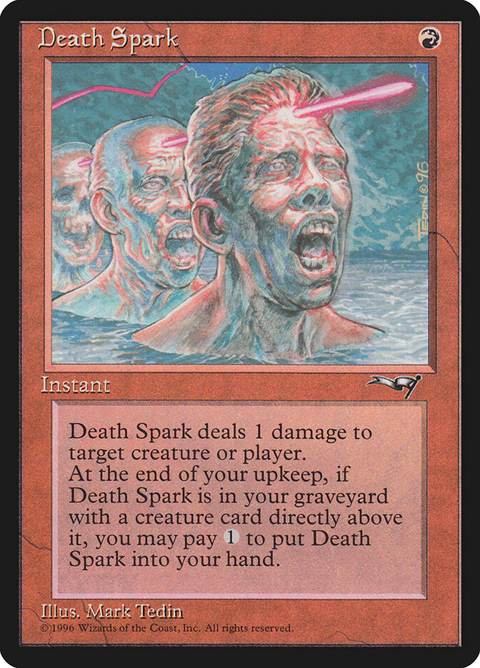 MTG Card Title: Death Spark ALL/70