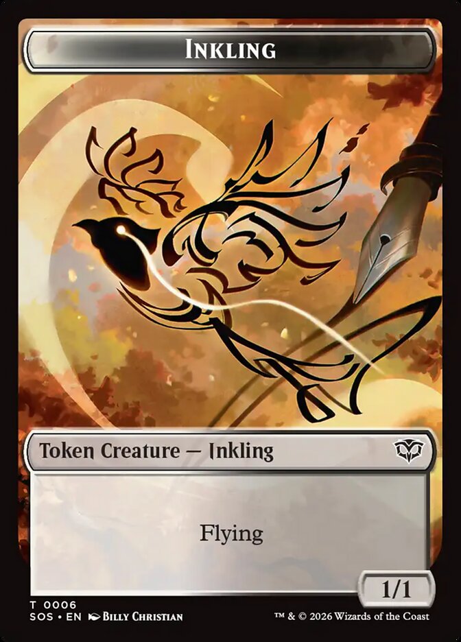 MTG Card Title: Inkling TSOS/6