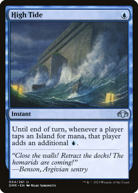 MTG Card Title: High Tide DMR/54