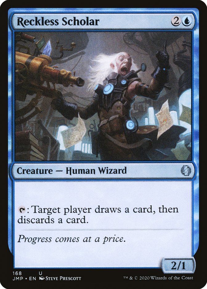 MTG Card Title: Reckless Scholar JMP/168