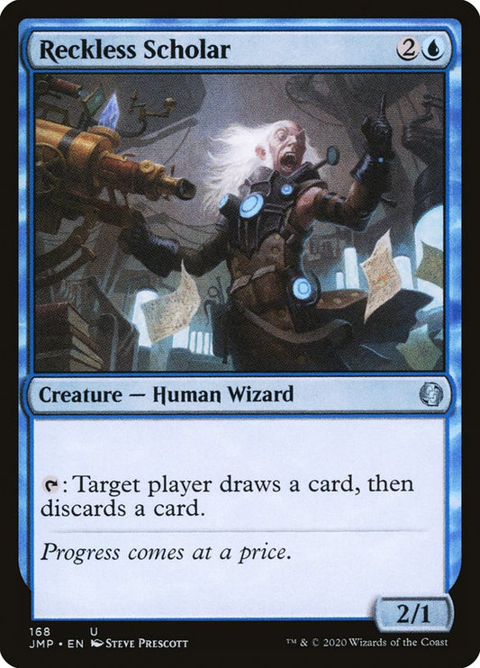MTG Card Title: Reckless Scholar JMP/168