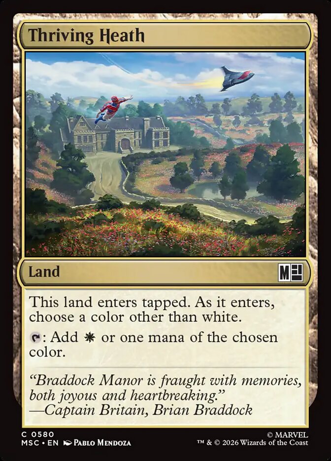 MTG Card Title: Thriving Heath MSC/580