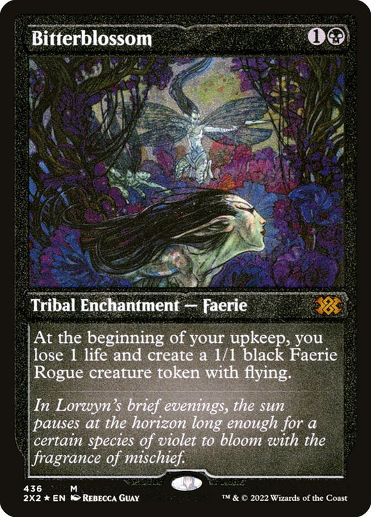 MTG Card Title: Bitterblossom 2X2/436