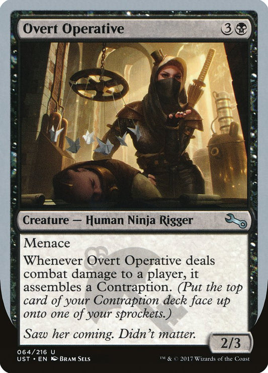 MTG Card Title: Overt Operative UST/64