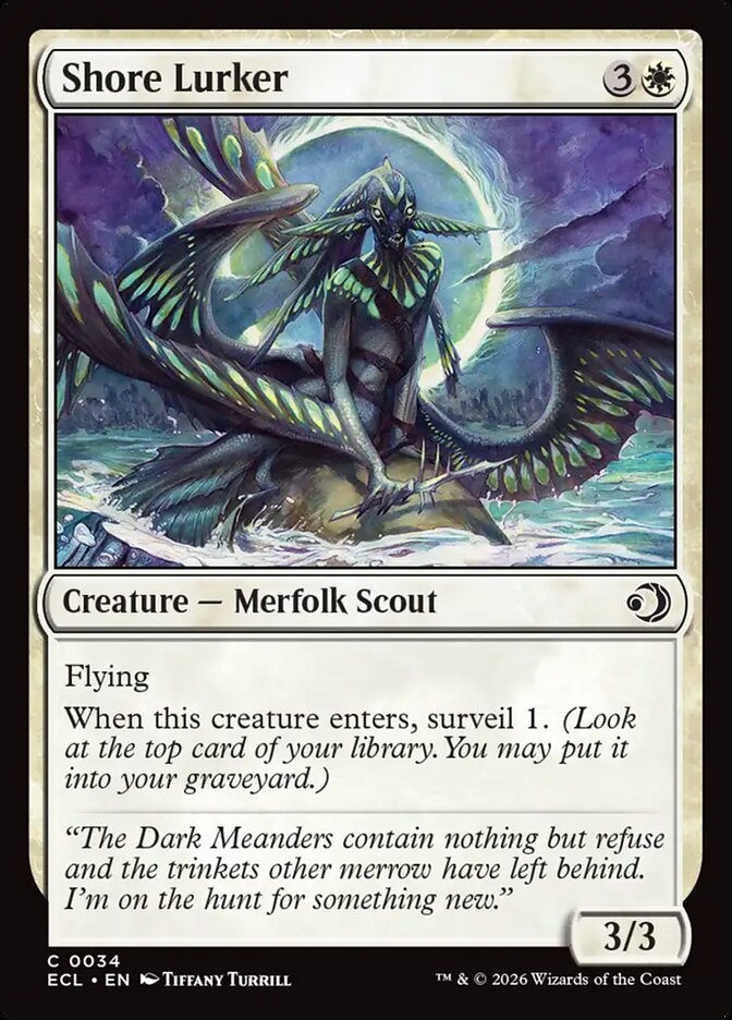 MTG Card Title: Shore Lurker ECL/34