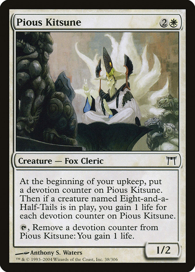 MTG Card Title: Pious Kitsune CHK/38