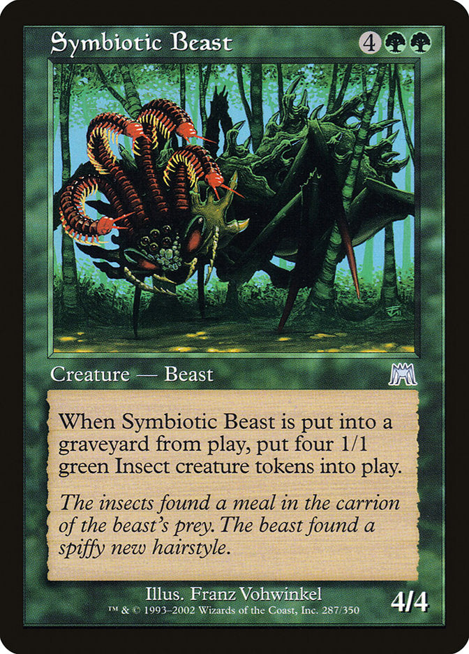 MTG Card Title: Symbiotic Beast ONS/287