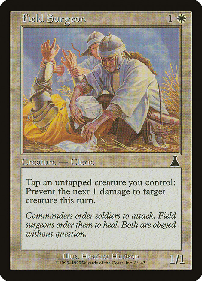 MTG Card Title: Field Surgeon UDS/8