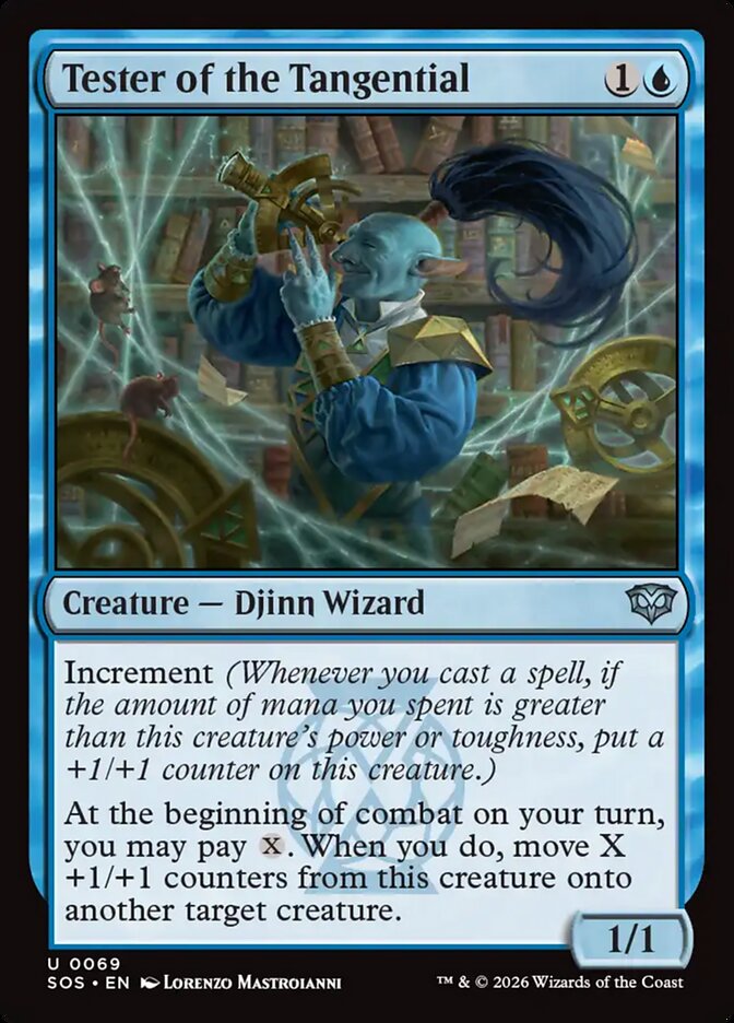 MTG Card Title: Tester of the Tangential SOS/69
