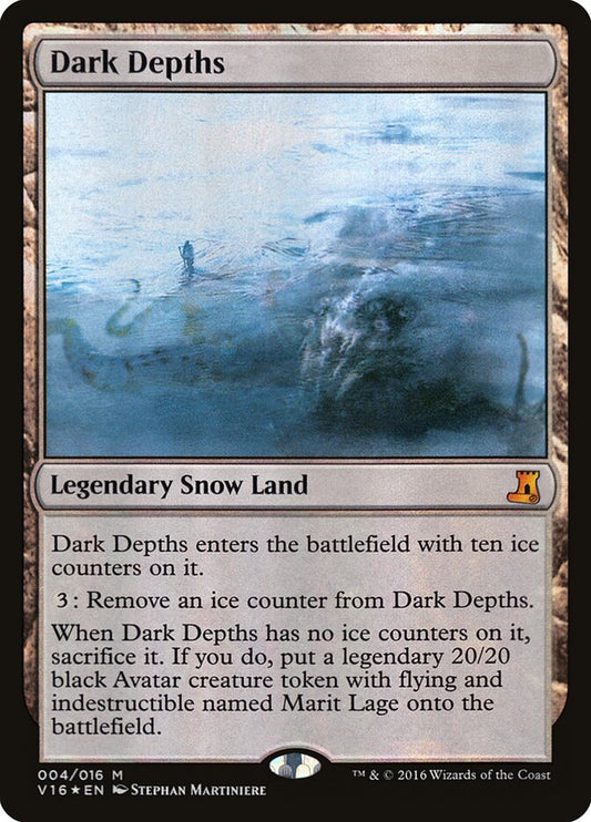 MTG Card Title: Dark Depths V16/4