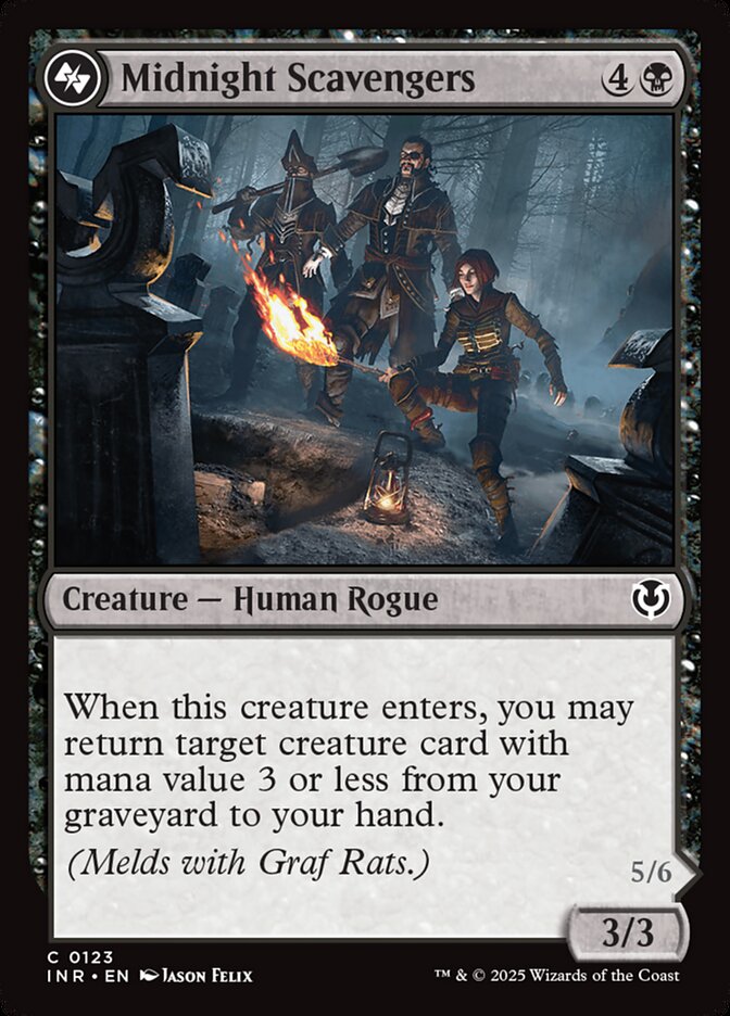 MTG Card Title: Midnight Scavengers INR/123