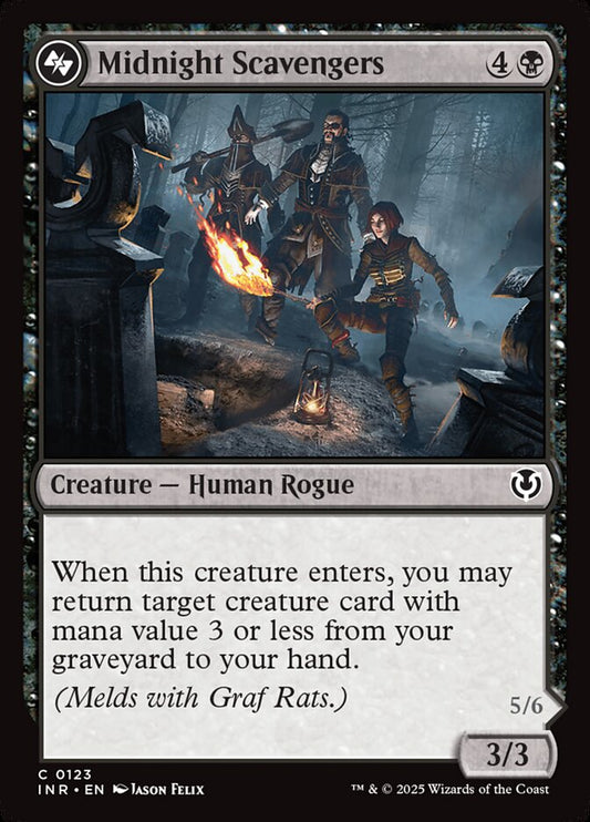 MTG Card Title: Midnight Scavengers INR/123