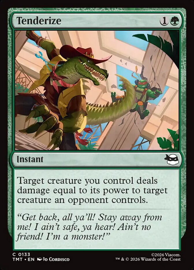 MTG Card Title: Tenderize TMT/133