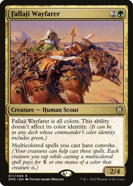 MTG Card Title: Fallaji Wayfarer DMC/11