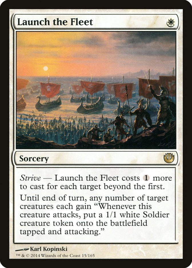 MTG Card Title: Launch the Fleet JOU/15