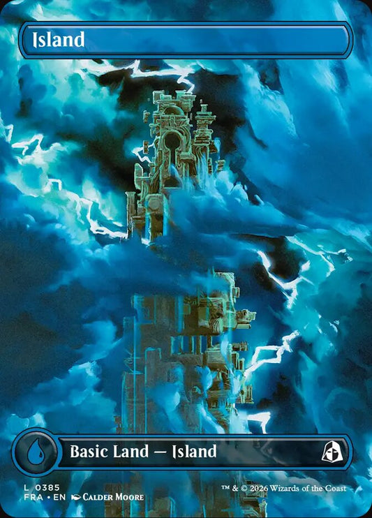 MTG Card Title: Island FRA/385
