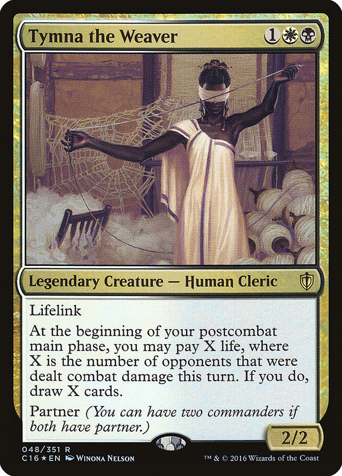 MTG Card Title: Tymna the Weaver C16/48
