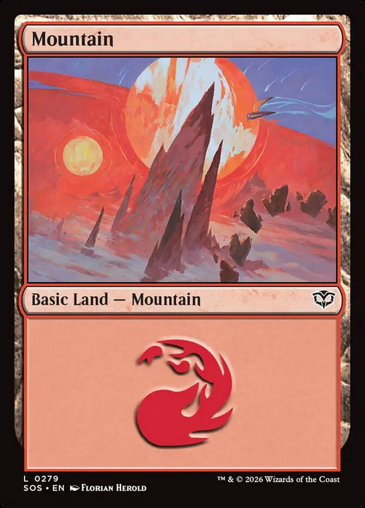 MTG Card Title: Mountain SOS/279