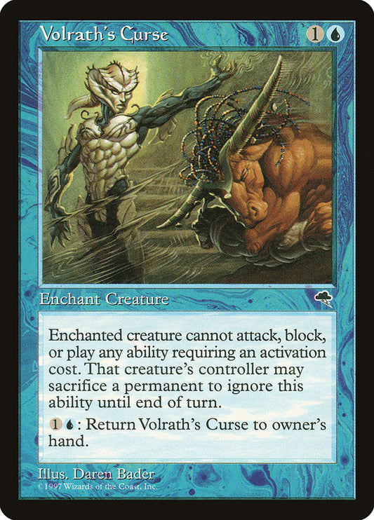 MTG Card Title: Volrath's Curse TMP/101