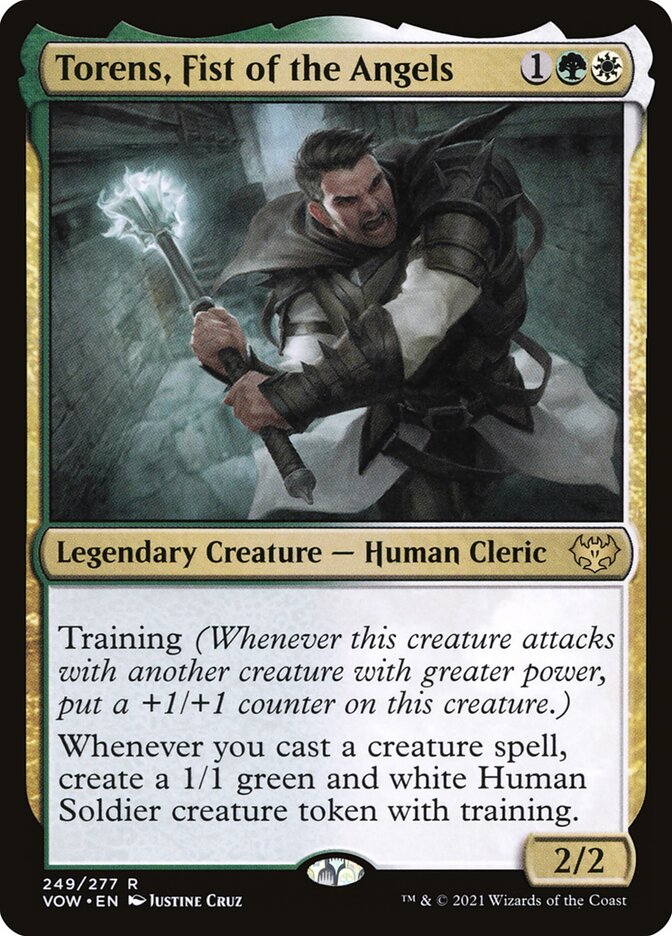 MTG Card Title: Torens, Fist of the Angels VOW/249