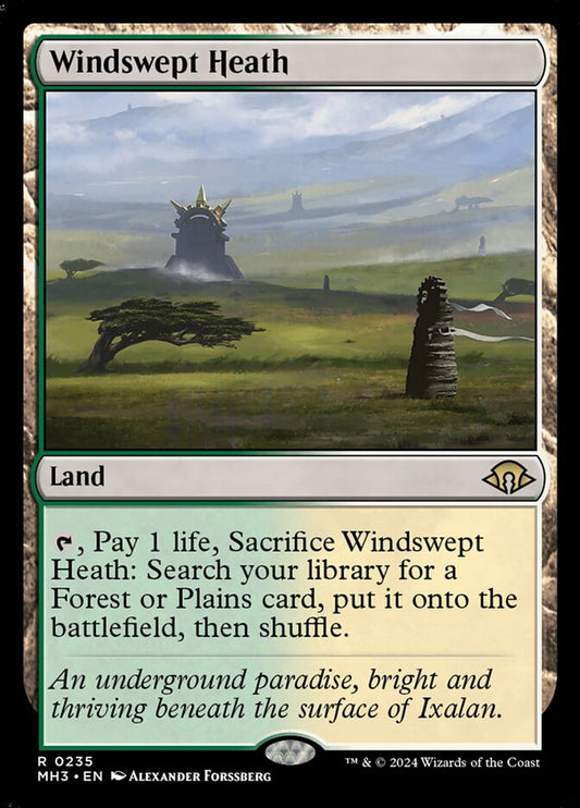 MTG Card Title: Windswept Heath MH3/235