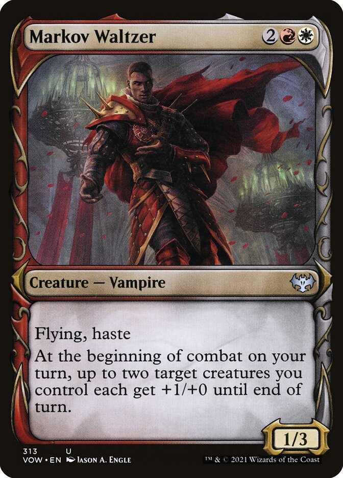 MTG Card Title: Markov Waltzer VOW/313