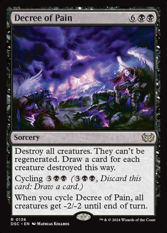 MTG Card Title: Decree of Pain DSC/136