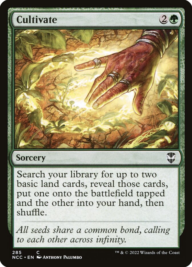 MTG Card Title: Cultivate NCC/285
