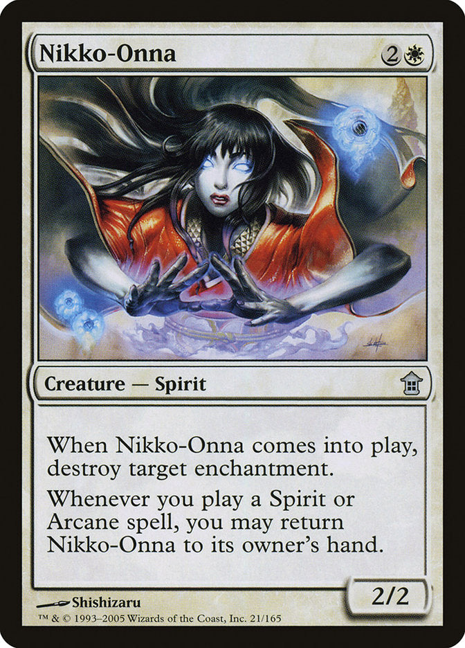 MTG Card Title: Nikko-Onna SOK/21