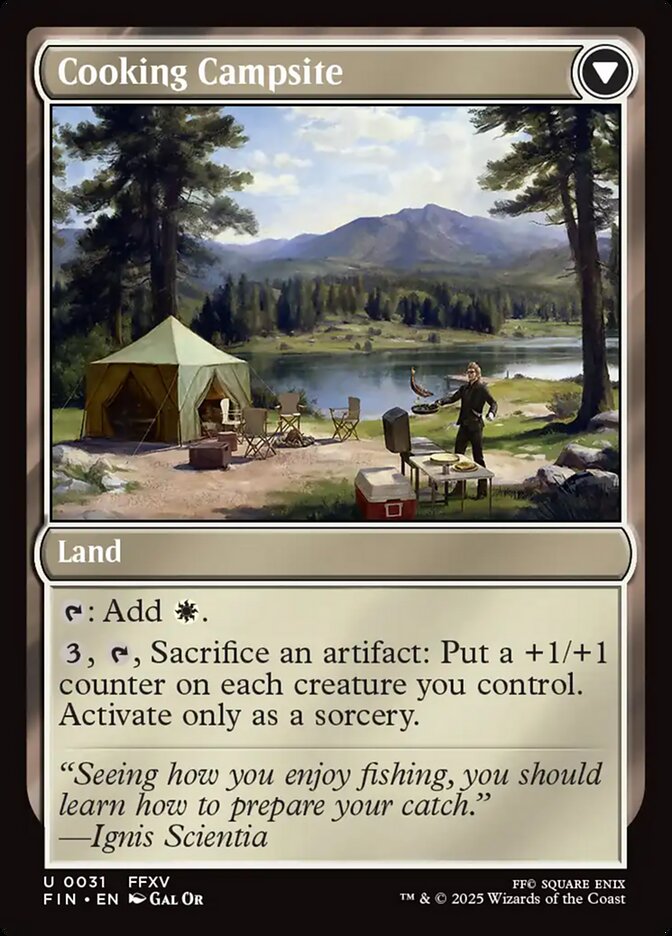 Sidequest: Catch a Fish // Cooking Campsite FIN/31