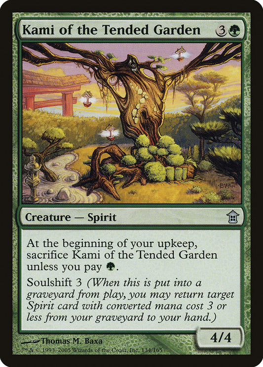 MTG Card Title: Kami of the Tended Garden SOK/134