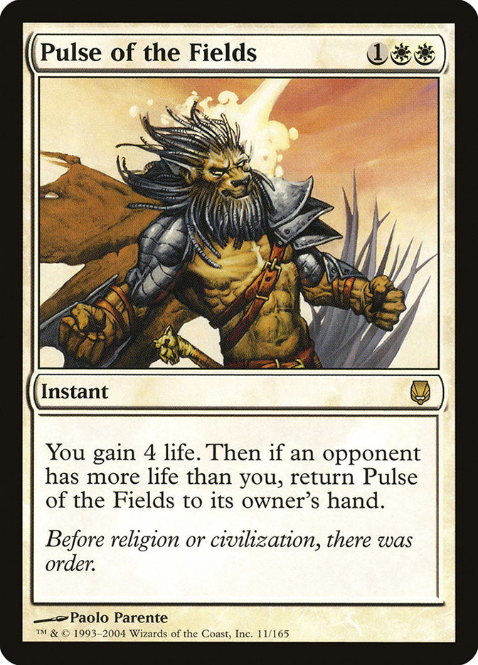 MTG Card Title: Pulse of the Fields DST/11