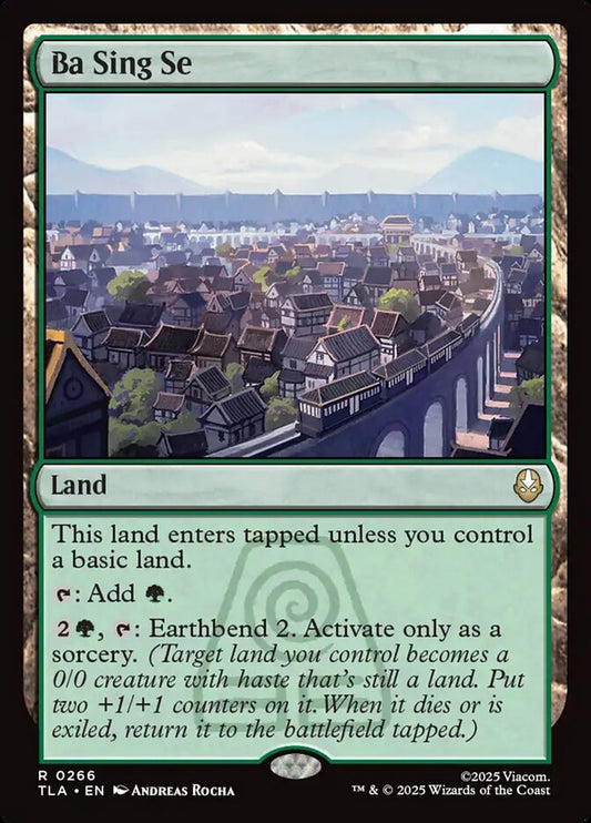 MTG Card Title: Ba Sing Se TLA/266