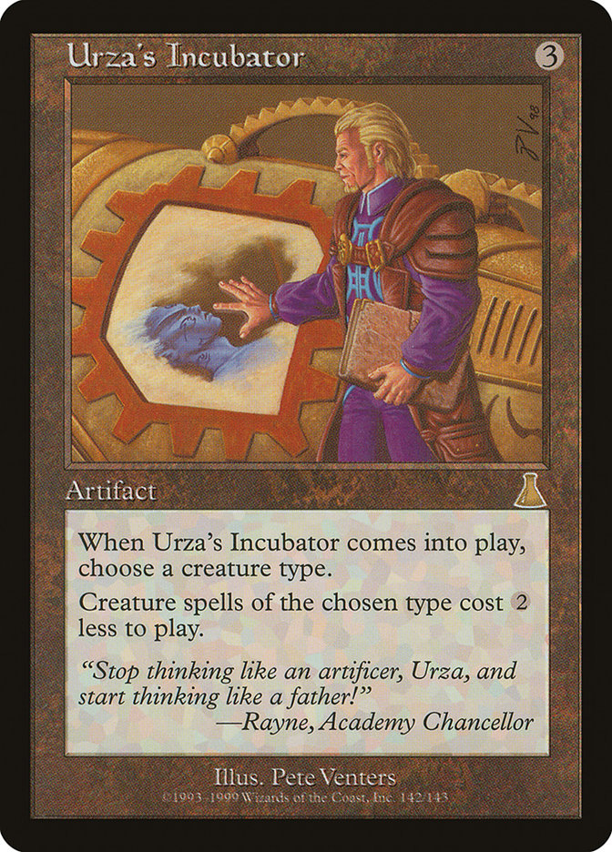 MTG Card Title: Urza's Incubator UDS/142