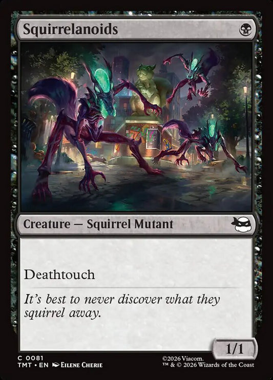 MTG Card Title: Squirrelanoids TMT/81