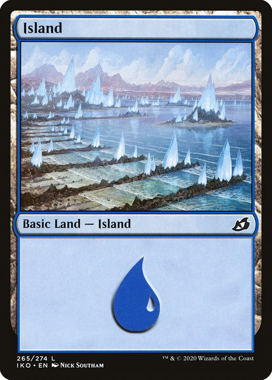 MTG Card Title: Island IKO/265
