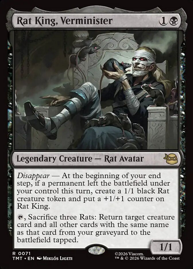 MTG Card Title: Rat King, Verminister TMT/71