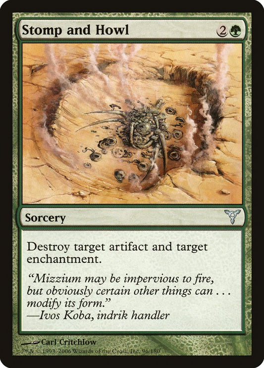 MTG Card Title: Stomp and Howl DIS/96