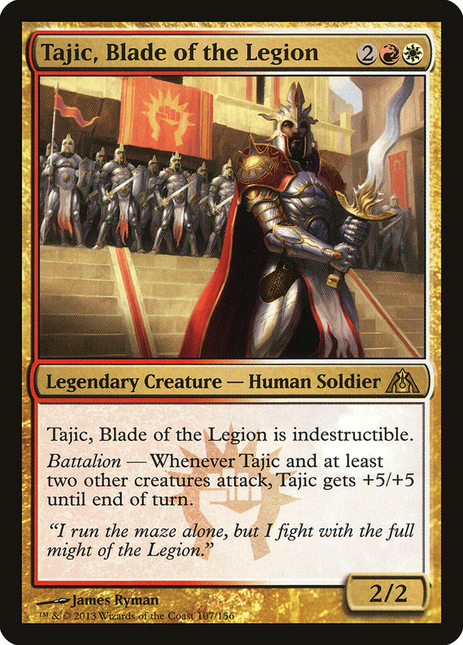 MTG Card Title: Tajic, Blade of the Legion DGM/107