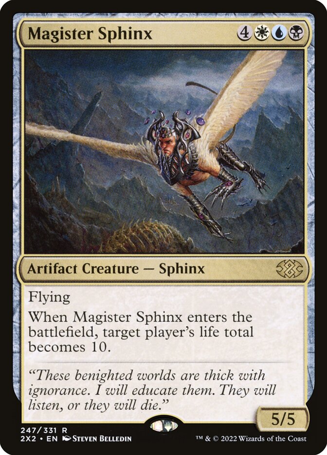 MTG Card Title: Magister Sphinx 2X2/247